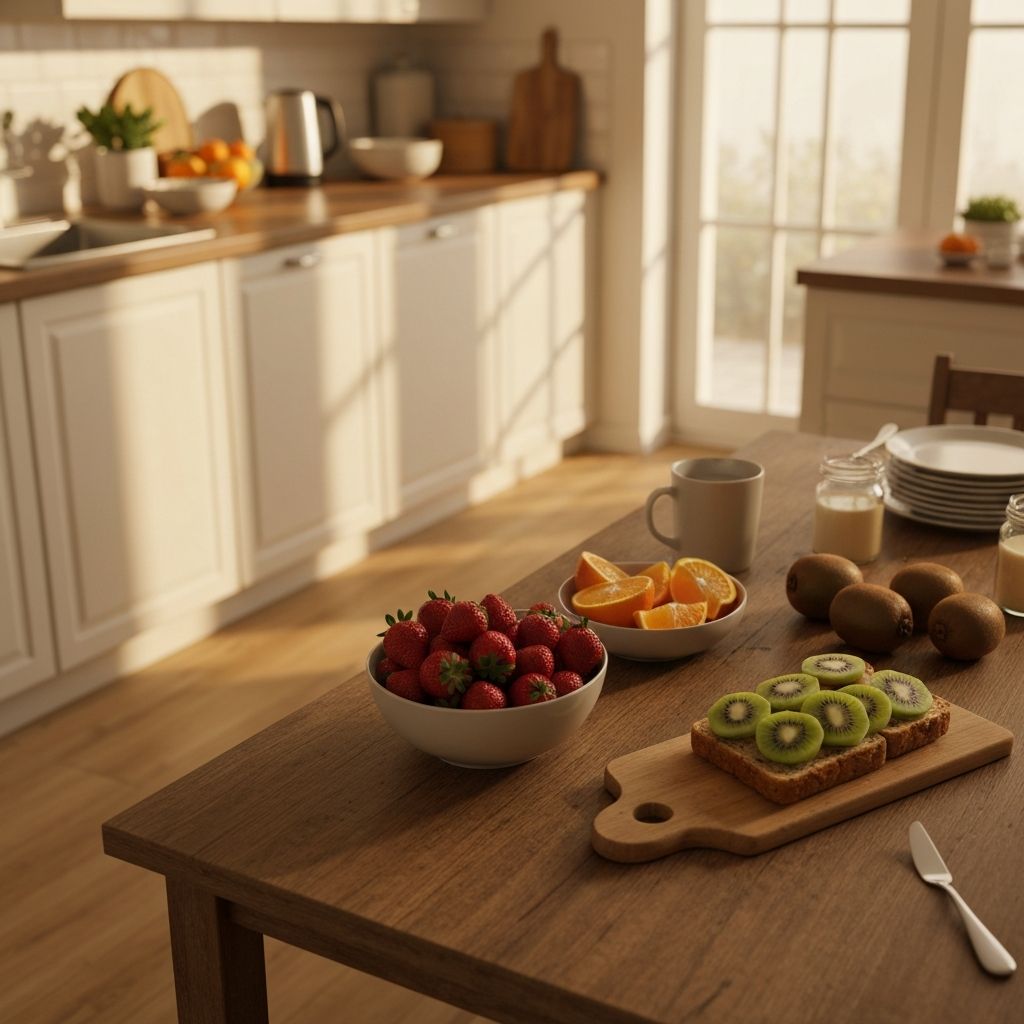 Frühstückssituation