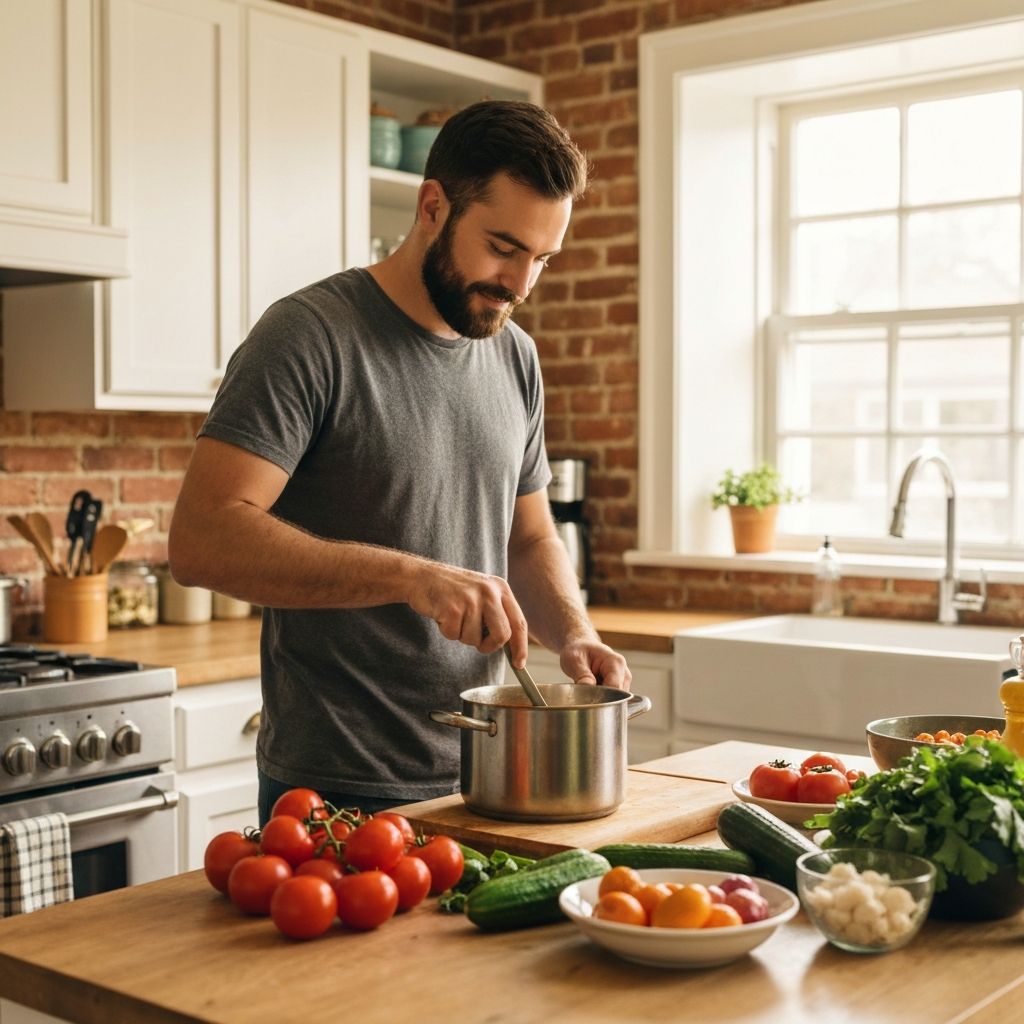 Mittagessen Vorbereitung